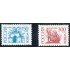 VAR1 Rusia 6038/39 1993-94  Serie símbolos nacionales  MNH