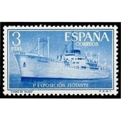 España Spain 1191 1956 Exposición flotante en el buque Ciudad de Toledo MNH España Spain 1191 1956 Exposición flotante en el buque Ciudad de Toledo MNH