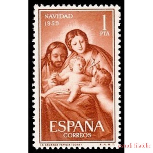 España Spain 1253 1959 Navidad Christmas MNH