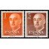 España Spain 1290/91 1960 Efigie de Franco FNMTB Barcelona MNH
