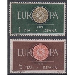 España Spain 1294/95 1960 Europa-CEPT MNH España Spain 1294/95 1960 Europa-CEPT MNH
