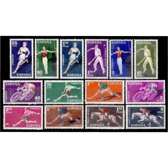 España Spain 1306/19 1960 Deportes MNH España Spain 1306/19 1960 Deportes MNH