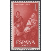 España Spain 1325 1960 Navidad Christmas MNH
