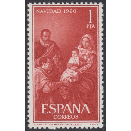 España Spain 1325 1960 Navidad Christmas MNH España Spain 1325 1960 Navidad Christmas MNH