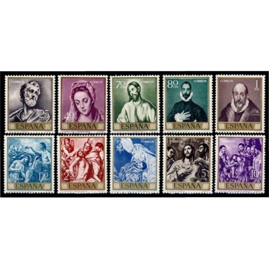 España Spain 1330/39 1961 Domenico Theotocopoulus España Spain 1330/39 1961 Domenico Theotocopoulus