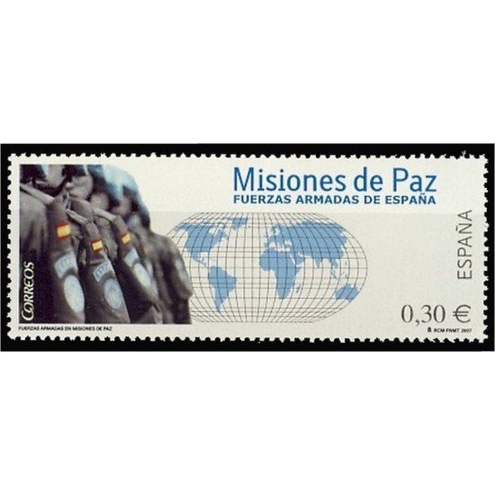 España Spain 4343 2007 Fuerzas Armadas en Misiones de Paz MNH España Spain 4343 2007 Fuerzas Armadas en Misiones de Paz MNH