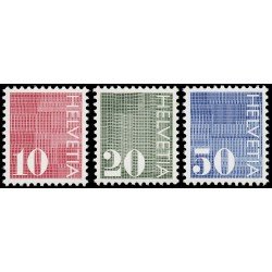 Suiza Switzerland 861/63 1970 Serie corriente MNH