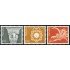 FAU/S Suiza Switzerland  918/20 1973  Serie Arquitectura y trabajo artesanal MNH