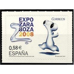 España Spain 4344 2007 Exposición Internacional Expo Zaragoza 2008 MNH España Spain 4344 2007 Exposición Internacional Expo Zaragoza 2008 MNH