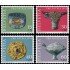 Suiza Switzerland 961/64 1974 Por la patria Decoraciones arqueológicas de dif. épocas MNH