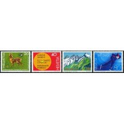 DEP7/S Suiza 1009/12 1976 Alpes suizos y varios MNH DEP7/S Suiza 1009/12 1976 Alpes suizos y varios MNH