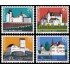 Suiza Switzerland 1026/29  1977 Pro patria Castillos suizos MNH