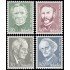 Suiza Switzerland 1067/70 1978 Retratos de personajes célebres MNH