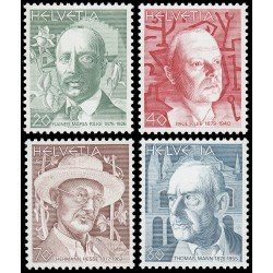 Suiza 1080/83 1979 Pintores y escritores célebres MNH Suiza 1080/83 1979 Pintores y escritores célebres MNH