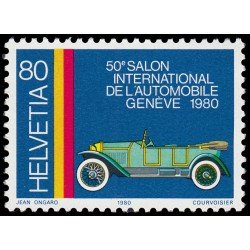 Suiza Switzerland 1103 1980 50 Salón inter. del automóvil Ginebra MNH Suiza Switzerland 1103 1980 50 Salón inter. del automóvil Ginebra MNH