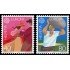 Suiza Switzerland 1126/27 1981 Europa Folklore Baile, lanzador de piedra MNH