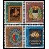 Suiza Switzerland 1128/31 1981 Por la patria Insignias de oficinas postales MNH