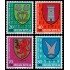 BA1/S Suiza Switzerland 1139/42 1981 Por la juventud Escudos comunales MNH