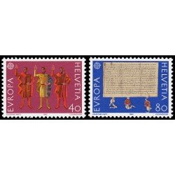 Suiza Switzerland 1150/51 1982 Europa Hechos históricos de la fundación de la Confederación MNH Suiza Switzerland 1150/51 1982 Europa Hechos históricos de la fundación de la Confederación MNH