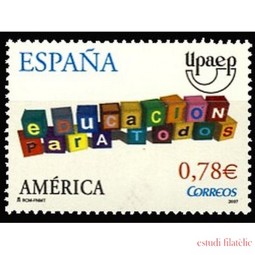 España Spain 4353 2007 América Upaep MNH