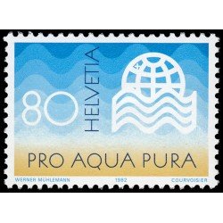 Suiza Switzerland 1164 1982 14 Congreso mundial de la Asociación inter. de distribuidores de agua Zurich Símbolo MNH Suiza Switzerland 1164 1982 14 Congreso mundial de la Asociación inter. de distribuidores de agua Zurich Símbolo MNH