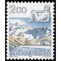 Suiza Switzerland 1193 1983 Serie Signos del zodiaco y paisajes MNH Suiza Switzerland 1193 1983 Serie Signos del zodiaco y paisajes MNH