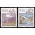 Suiza Switzerland 1194/95 1984 Serie Signos del zodiaco y paisajes MNH