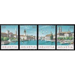 Suiza Switzerland 1205/08 1984 Exposición Filatélica Nacional Naba-Zurich MNH Suiza Switzerland 1205/08 1984 Exposición Filatélica Nacional Naba-Zurich MNH