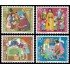 Suiza Switzerland 1233/36 1985  Por la juventud Escenas de cuentos de los hermanos Grimm MNH