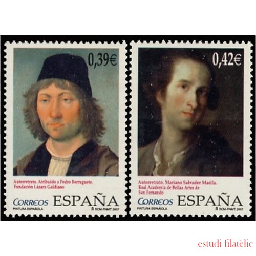 España Spain 4357/58 2007 Pintura Española MNH