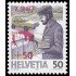 Suiza Switzerland 1287 1987 Ayuda a las víctimas de catástrofes sello nº 1267 con sobrecarga en carmín MNH