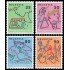Suiza Switzerland 1309/12 1988 Por la juventud Desarrollo del niño MNH