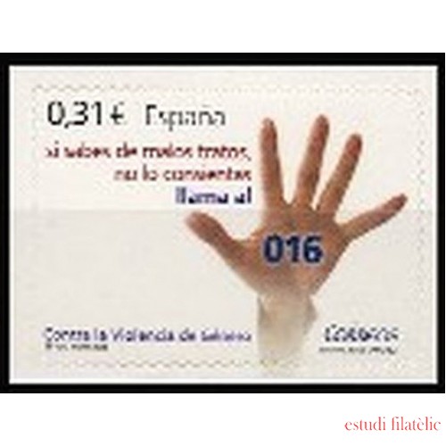 España Spain 4389 2008 Contra la Violencia de género MNH