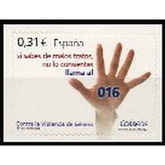 España Spain 4389 2008 Contra la Violencia de género MNH