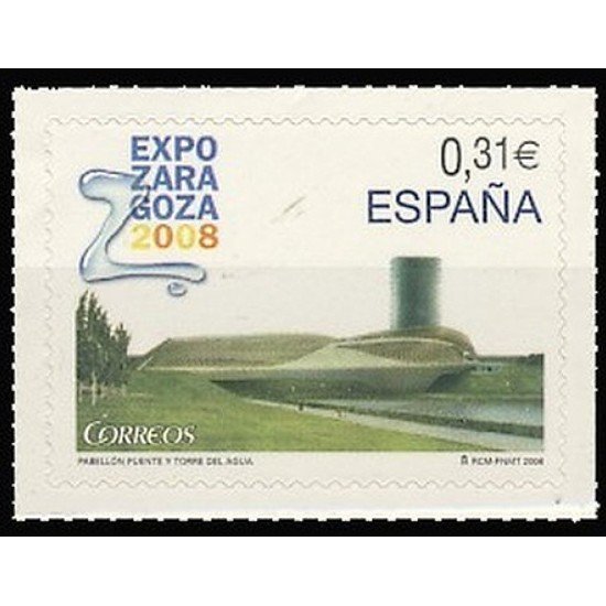 España Spain 4391 2008 Exposición Internacional Expo Zaragoza 2008 MNH