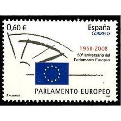 España Spain 4401 2008 L Aniversario Parlamento Europeo MNH España Spain 4401 2008 L Aniversario Parlamento Europeo MNH
