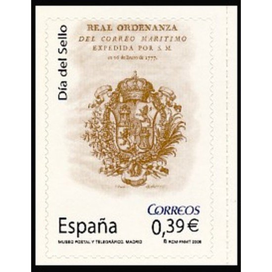 España Spain 4412 2008 Día del Sello MNH España Spain 4412 2008 Día del Sello MNH