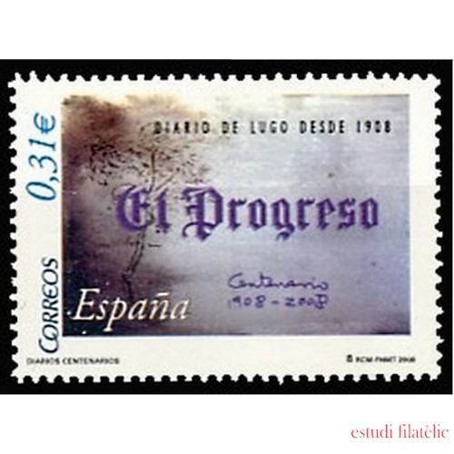 España Spain 4413 2008 Diarios Centenarios El Progreso MNH