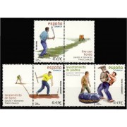España Spain 4414/16 2008 Juegos y deportes tradicionales MNH