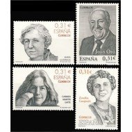 España Spain 4417/20 2008 Personajes MNH
