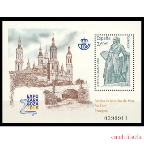 España Spain 4422 2008 Expo Zaragoza 2008 MNH