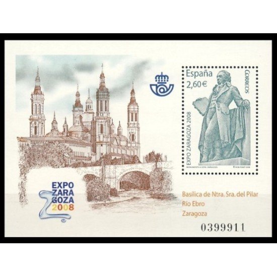 España Spain 4422 2008 Expo Zaragoza 2008 MNH España Spain 4422 2008 Expo Zaragoza 2008 MNH