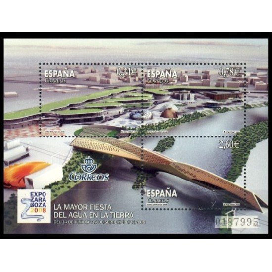 España Spain 4423 2008 Expo Zaragoza 2008 MNH España Spain 4423 2008 Expo Zaragoza 2008 MNH