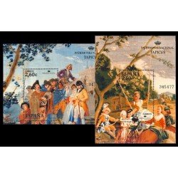 España Spain 4427/28 2008 Patrimonio tapices MNH España Spain 4427/28 2008 Patrimonio tapices MNH