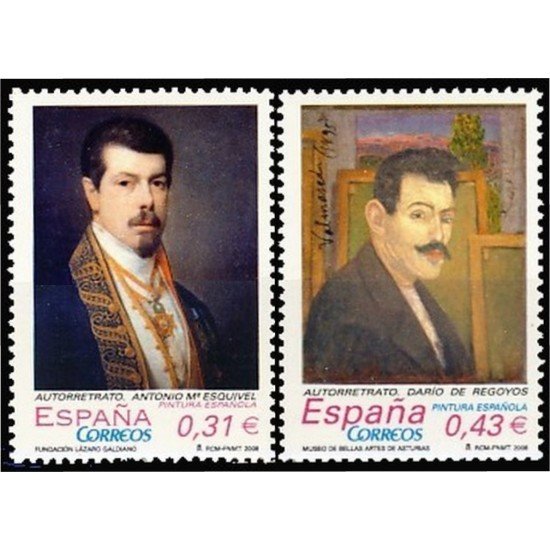 España Spain 4431/32 2008 Pintura española MNH España Spain 4431/32 2008 Pintura española MNH