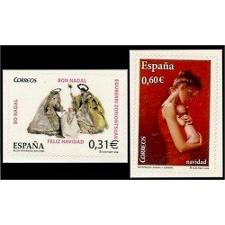 España Spain 4442/43 2008 Navidad MNH España Spain 4442/43 2008 Navidad MNH