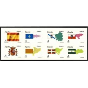España Spain 4446/53 2009 Autonomías MNH Tarifa A