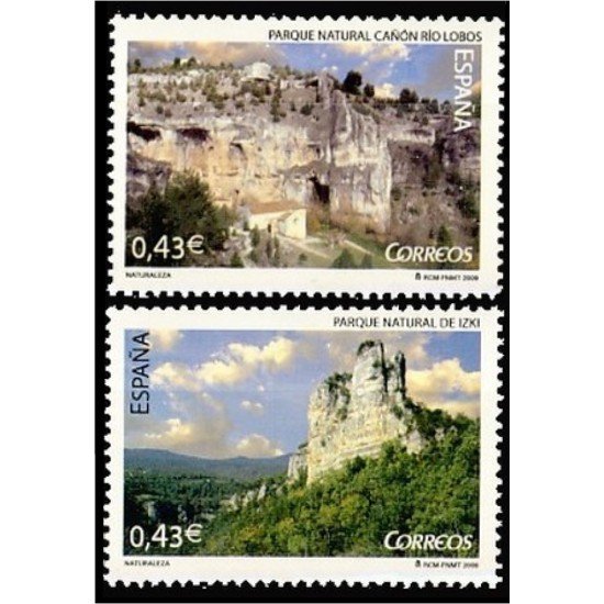 España Spain 4480/81 2009 Naturaleza MNH