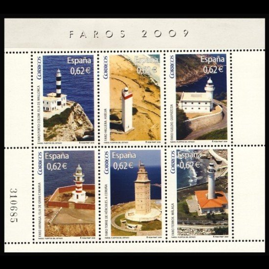 España Spain 4483 2009 Faros MNH España Spain 4483 2009 Faros MNH