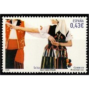 España Spain 4485/86 2009 Bailes y danzas populares MNH